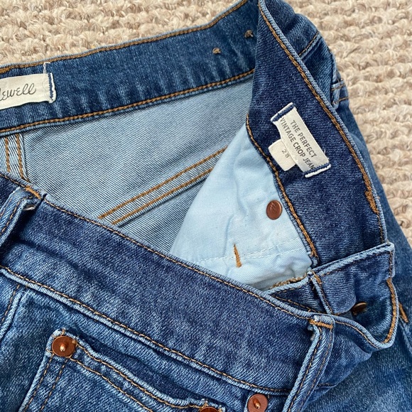 Madewell Perfect Vintage Crop - Picture 2 of 3
